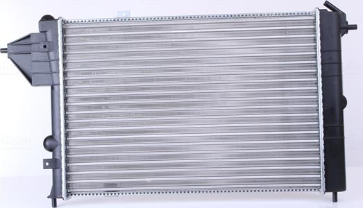 Nissens 630551 - Radiator, mühərrikin soyudulması furqanavto.az