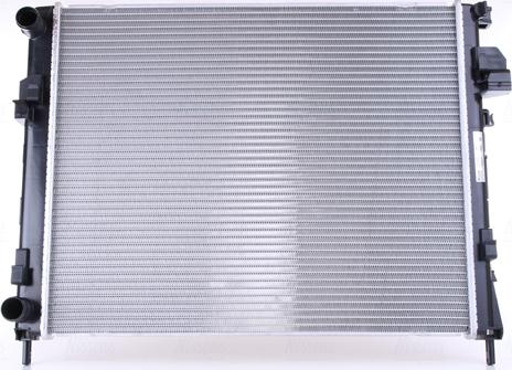 Nissens 63025A - Radiator, mühərrikin soyudulması furqanavto.az