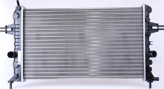 Nissens 630704 - Radiator, mühərrikin soyudulması furqanavto.az