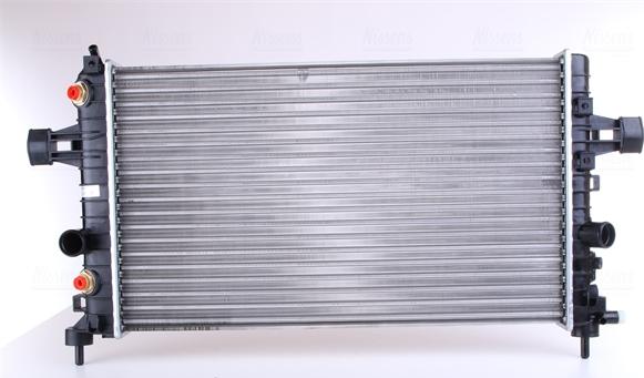 Nissens 630702 - Radiator, mühərrikin soyudulması furqanavto.az