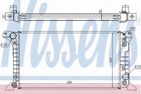 Nissens 62367A - Radiator, mühərrikin soyudulması furqanavto.az