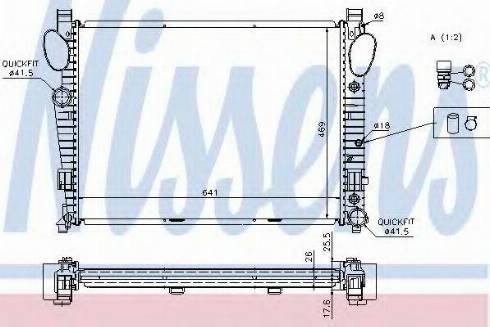 Nissens 62774 - Radiator, mühərrikin soyudulması furqanavto.az