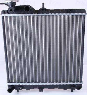 Nissens 67500A - Radiator, mühərrikin soyudulması furqanavto.az