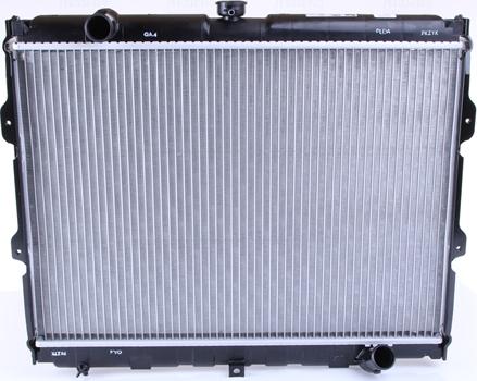 Nissens 67046 - Radiator, mühərrikin soyudulması furqanavto.az