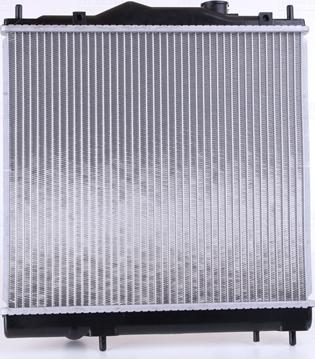 Nissens 67100 - Radiator, mühərrikin soyudulması furqanavto.az