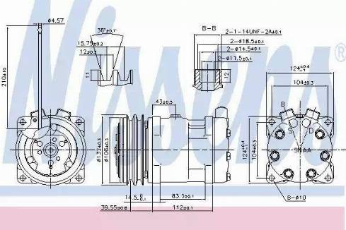 Nissens 89610 - Kompressor, kondisioner furqanavto.az