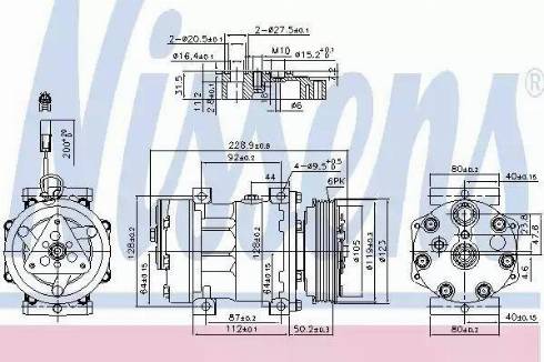 Nissens 89150 - Kompressor, kondisioner furqanavto.az