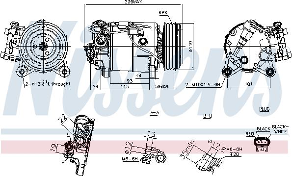 Nissens 891019 - Kompressor, kondisioner furqanavto.az