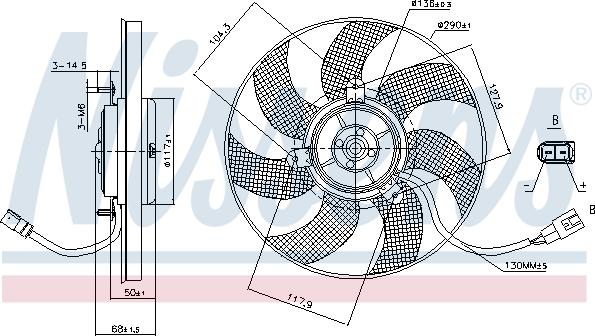 Nissens 85680 - Fen, radiator furqanavto.az