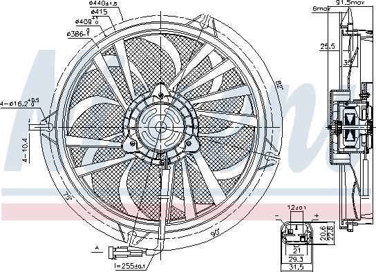 Nissens 85674 - Fen, radiator furqanavto.az