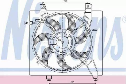 Nissens  85364 - Fen, radiator furqanavto.az