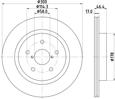 Nisshinbo ND7013K - Əyləc Diski furqanavto.az