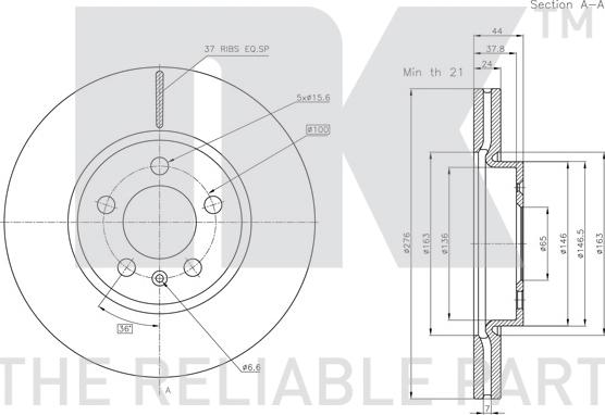 NK 3147177 - Əyləc Diski furqanavto.az