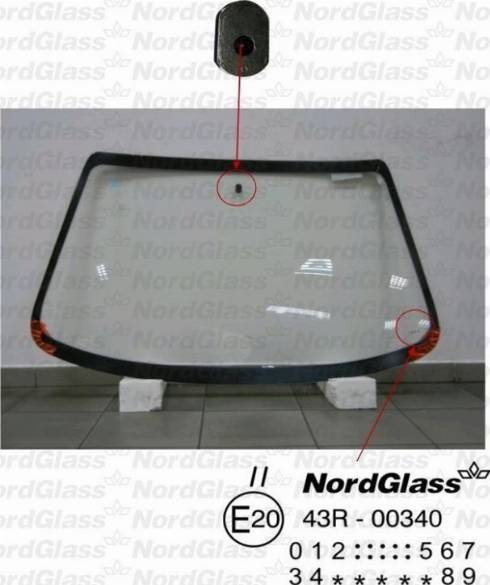 NordGlass 4043698 - Qabaq şüşəsi furqanavto.az