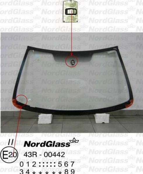 NordGlass 4043715 - Qabaq şüşəsi furqanavto.az