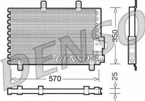 NPS DCN01001 - Kondenser, kondisioner furqanavto.az