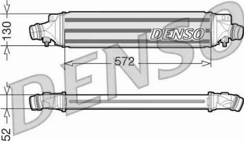 NPS DIT20003 - Intercooler, şarj cihazı furqanavto.az