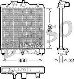 NPS DRM40003 - Radiator, mühərrikin soyudulması furqanavto.az