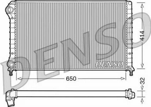 NPS DRM09062 - Radiator, mühərrikin soyudulması furqanavto.az