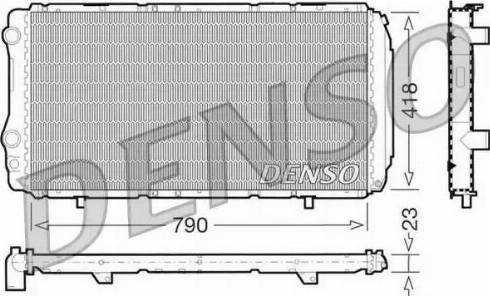 NPS DRM09074 - Radiator, mühərrikin soyudulması furqanavto.az