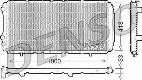 NPS DRM09075 - Radiator, mühərrikin soyudulması furqanavto.az