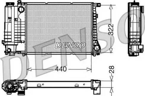 NPS DRM05042 - Radiator, mühərrikin soyudulması furqanavto.az