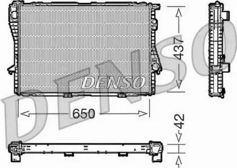 NPS DRM05068 - Radiator, mühərrikin soyudulması furqanavto.az