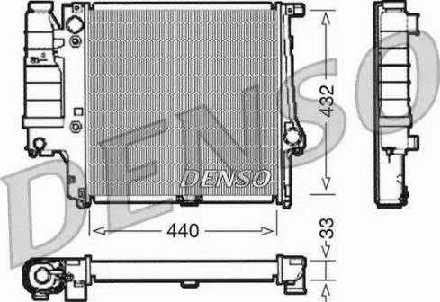 NPS DRM05038 - Radiator, mühərrikin soyudulması furqanavto.az