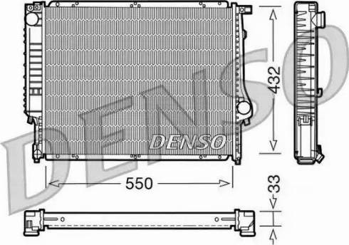 NPS DRM05023 - Radiator, mühərrikin soyudulması furqanavto.az