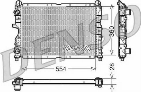 NPS DRM01003 - Radiator, mühərrikin soyudulması furqanavto.az