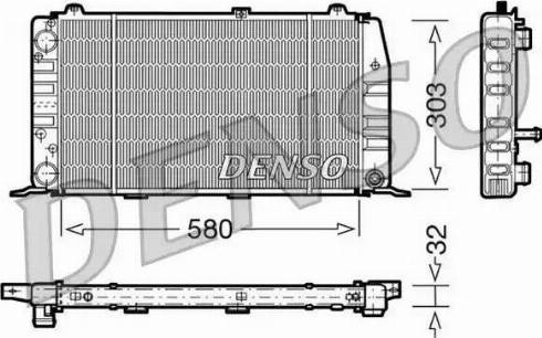 NPS DRM02010 - Radiator, mühərrikin soyudulması furqanavto.az