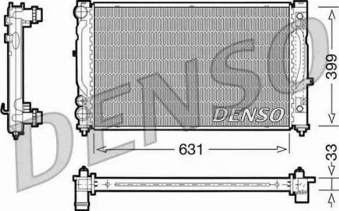 NPS DRM02030 - Radiator, mühərrikin soyudulması furqanavto.az