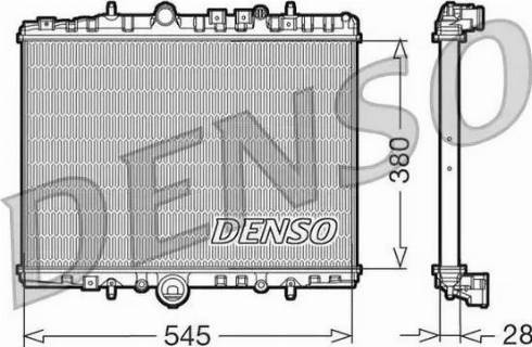 NPS DRM07056 - Radiator, mühərrikin soyudulması furqanavto.az