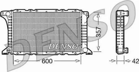 NPS DRM10090 - Radiator, mühərrikin soyudulması furqanavto.az