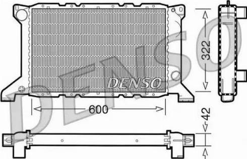 NPS DRM10098 - Radiator, mühərrikin soyudulması furqanavto.az