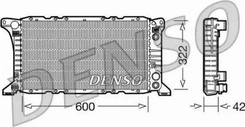 NPS DRM10092 - Radiator, mühərrikin soyudulması furqanavto.az