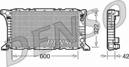 NPS DRM10092 - Radiator, mühərrikin soyudulması furqanavto.az