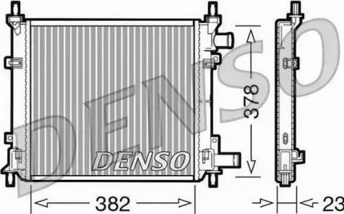 NPS DRM10060 - Radiator, mühərrikin soyudulması furqanavto.az