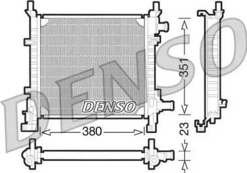 NPS DRM10061 - Radiator, mühərrikin soyudulması furqanavto.az