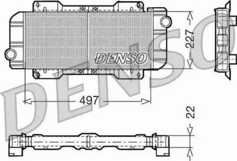 NPS DRM10019 - Radiator, mühərrikin soyudulması furqanavto.az