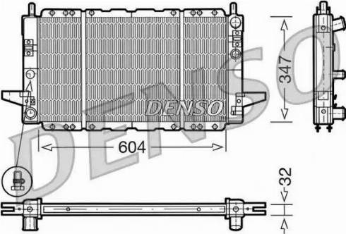 NPS DRM10086 - Radiator, mühərrikin soyudulması furqanavto.az