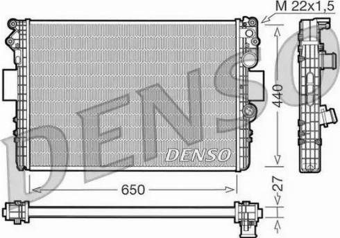 NPS DRM12002 - Radiator, mühərrikin soyudulması furqanavto.az