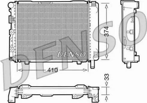 NPS DRM17062 - Radiator, mühərrikin soyudulması furqanavto.az