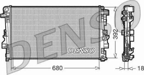 NPS DRM17012 - Radiator, mühərrikin soyudulması furqanavto.az