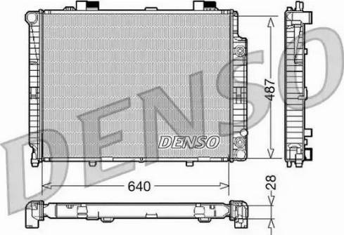 NPS DRM17088 - Radiator, mühərrikin soyudulması furqanavto.az