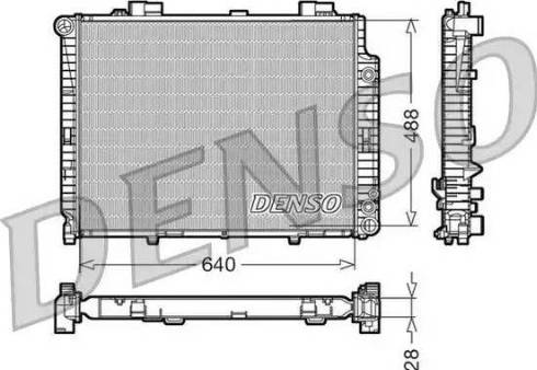 NPS DRM17101 - Radiator, mühərrikin soyudulması furqanavto.az