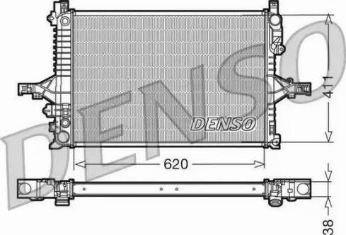 NPS DRM33066 - Radiator, mühərrikin soyudulması furqanavto.az