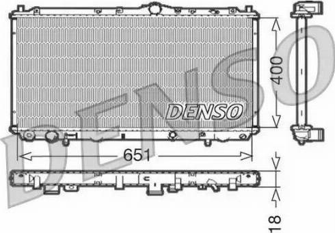 NPS DRM33061 - Radiator, mühərrikin soyudulması furqanavto.az