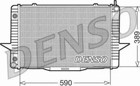 NPS DRM33067 - Radiator, mühərrikin soyudulması furqanavto.az