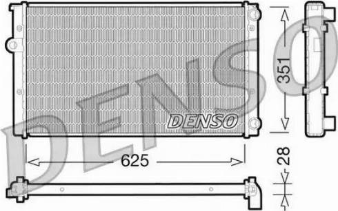 NPS DRM32009 - Radiator, mühərrikin soyudulması furqanavto.az